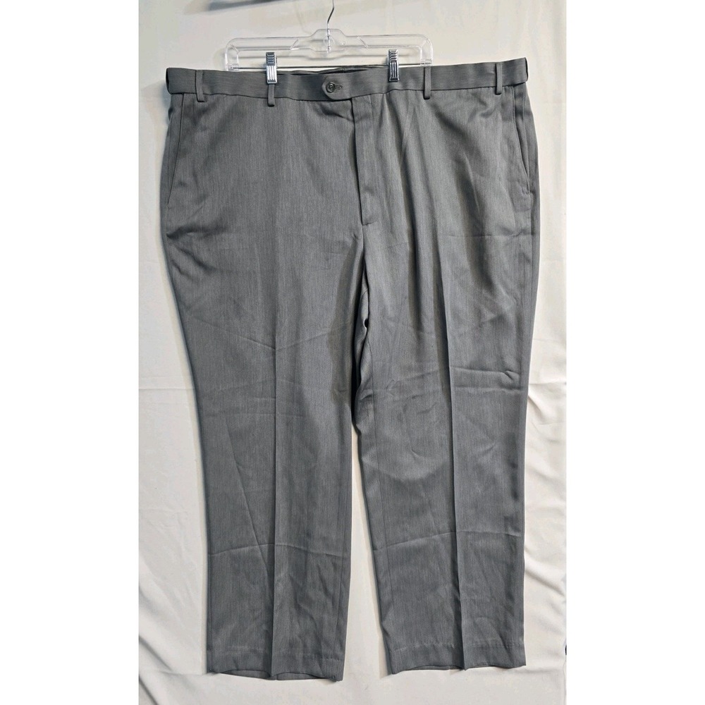 Savane Men's Dress Pants Gray Straight Fit 50x29 NWT